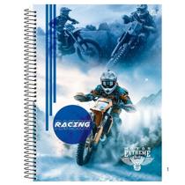 Caderno De 01 Materia Capa Dura 80fls Motos Capas Sortidas