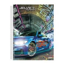 Caderno De 01 Materia Silver 80 Fls Cd