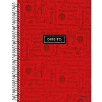 Caderno De 10 Materias 160fls Direito Capa Dura