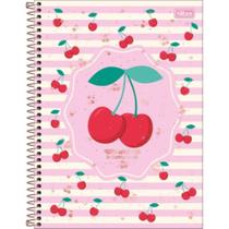 Caderno De 10 Materias Espiral Amarena 160fls Capas Sortidas