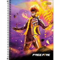Caderno de 10 materias free fire 160fls