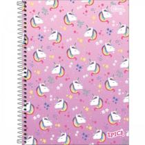 Caderno De 16 Materias Spice Feminino 256fls Caderno De 16 Materias Spice Feminino 256fls