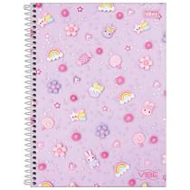 Caderno De 16 Materias Vibe Feminino 256fls Capas Sortidas Caderno De 16 Materias Vibe Feminino 256fls Capas Sortidas