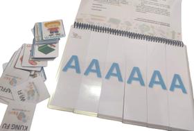 Caderno De Alfabetização Jogo pedagógico material educativo