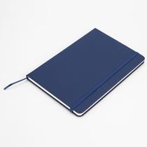 Caderno de Anotação tipo Moleskine 80 Folhas Capa Dura Azul VIKTWA