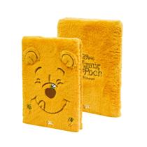 Caderno de Anotações 80 Folhas Capa Fofa Fluffy Ursinho Pooh