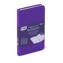 Caderno De Anotacoes 96fls Pautado Roxo