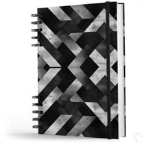 Caderno De Anotações Capa Dura Coleção Black Steel Gris Caderno De Anotações Capa Dura Coleção Black Steel Gris