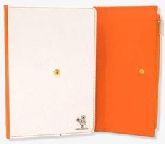 Caderno de anotações com Estojo Garfield Licenciado Cor:Laranja Caderno de anotações com Estojo Garfield Licenciado Cor:Laranja