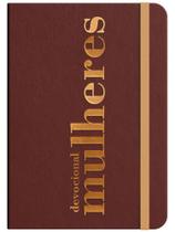 Caderno de anotações - devocional mulheres - marrom