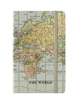 Caderno de anotações - mapa mundi Caderno de anotações - mapa mundi