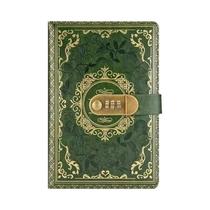 Caderno De Anotações Retro Com Fechadura Digital Em Couro PU A5 Para Homens E Mulheres