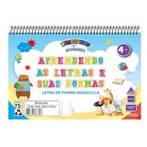 Caderno de atividades "Aprendendo as letras e suas formas"SD