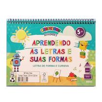 Caderno de atividades "Aprendendo letras de forma e cursiva" - São Domingos