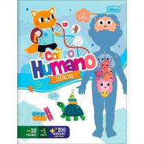 Caderno de atividades Ciências Corpo Humano com 16 folhas 355038 - Tilibra