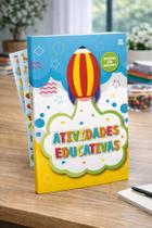 Caderno de Atividades com Adesivos 16 Folhas Jogos e Desafios Caderno de Atividades com Adesivos 16 Folhas Jogos e Desafios