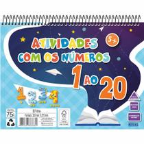 Caderno De Atividades Com Os Números 32 Folhas Animativa Caderno De Atividades Com Os Números 32 Folhas Animativa