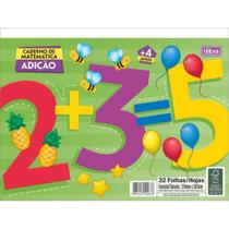 Caderno de Atividades de Matemática Adição 32 Folhas - Tilibra