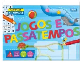 Caderno de Atividades Jogos e Passatempos 20 fls Académie Tilibra