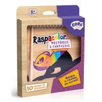Caderno de Atividades Mistérios e Fantasias Raspacolor TOYSTER Caderno de Atividades Mistérios e Fantasias Raspacolor TOYSTER