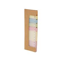 Caderno de Blocos Adesivos com Post-it - 7 Blocos, 25 Folhas Cada