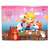 Caderno De Brochura Univ. Desenho Capa Dura Turma Da Bela Jandaia 80 Folhas