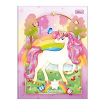 Caderno de Caligrafia Brochura Capa Dura Unicórnio Blink 40 Folhas - Tilibra Caderno de Caligrafia Brochura Capa Dura Unicórnio Blink 40 Folhas - Tilibra