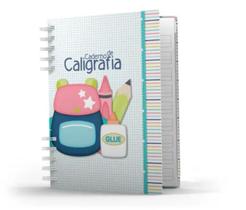 Caderno De Caligrafia Com Atividades - Capa Dura - 160 Pgs