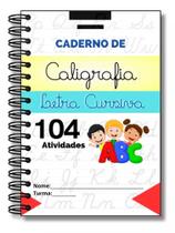 Caderno De Caligrafia Infantil 104 Atividades Letra Cursiva