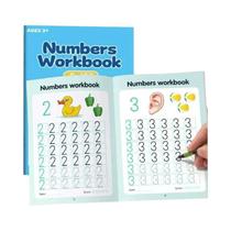 Caderno De Caligrafia Infantil: Traçando Números De 0 a 100 Livro Didático De Matemática E Escrita