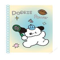 Caderno de capa mole doggie power 64 folhas. Caderno de capa mole doggie power 64 folhas.