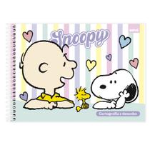 Caderno de Cartografia Desenho Capa Dura 80 Folhas Snoopy Caderno de Cartografia Desenho Capa Dura 80 Folhas Snoopy