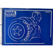 Caderno de Cartografia e Desenho 80 Fls Marvel - Jandaia
