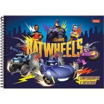 Caderno de Cartografia e Desenho - Batwheels - 80 Folhas - Foroni