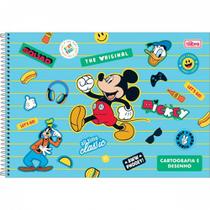 Caderno de Cartografia e Desenho Capa Dura 80 Folhas Mickey Mouse Tilibra (SKU 15886)