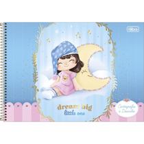 Caderno de Cartográfia e Desenho Espiral Capa Dura La Liz 80 Folhas - Tilibra