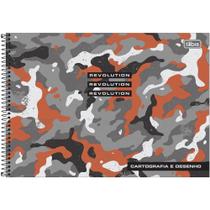 Caderno de Cartografia e Desenho Hide - Revolution - Tilibra