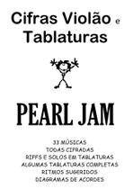 Caderno de Cifras e Tablaturas Pearl Jam