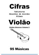 Caderno de Cifras e Tablaturas Violão 184 pag 95 Músicas
