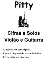 Caderno de Cifras e Tablaturas Violão e Guitarra Pitty