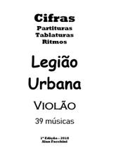 Caderno de Cifras Legião Urbana para Violão