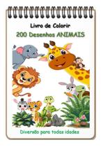 Caderno de Colorir 200 Desenhos + 100 Atividades colorir numerado / Infantil e Adulto