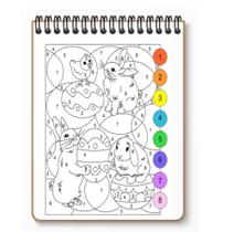 Caderno de colorir 200 desenhos infantil / Criança