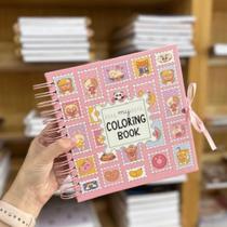 Caderno de Colorir Ursinhos Kawaii Buendia