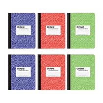 Caderno de composição Oxford, pacote com 6, College Ruled 100Shts