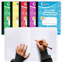 Caderno de composição Rosmonde Primary Ruled 200p, pacote com 5 Caderno de composição Rosmonde Primary Ruled 200p, pacote com 5