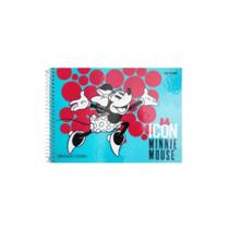 Caderno De Desenho Artes Infantil Minnie Mouse Jandaia 80 Folhas Caderno De Desenho Artes Infantil Minnie Mouse Jandaia 80 Folhas