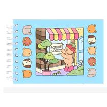 Caderno De Desenho Bobbie Goods 48paginas Personalizados material escolar papelaria armarinhos infantil crianças artes