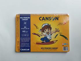 Caderno de desenho Canson meu primeiro Canson com 40 folhas Caderno de desenho Canson meu primeiro Canson com 40 folhas