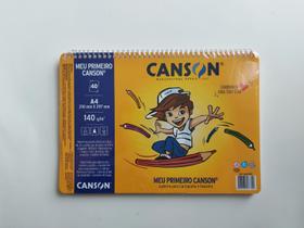 Caderno de desenho Canson meu primeiro Canson com 40 folhas